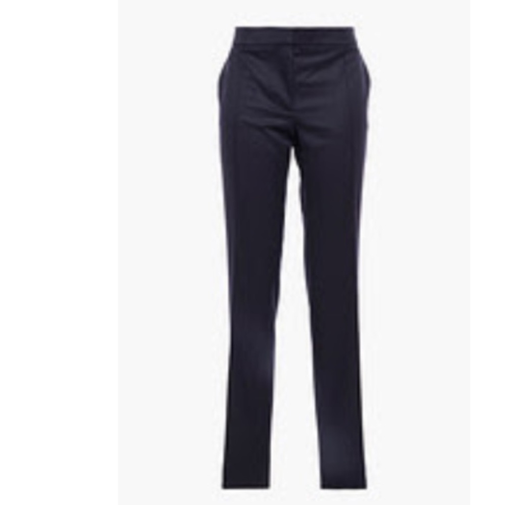 STELLA MCCARTNEY ANNA WOOL-TWILL SLIM-LEG PANT